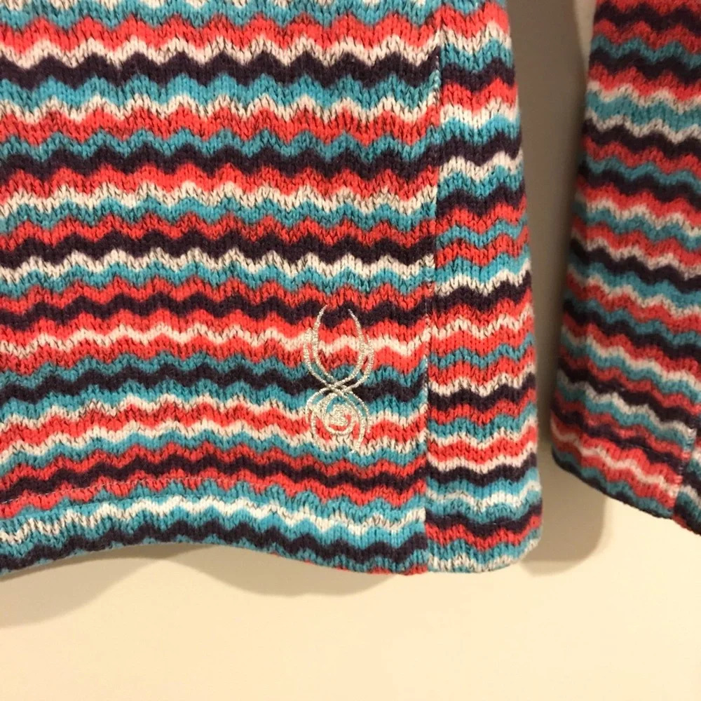 Spyder Pullover - Multi-Colored Striped - image 4
